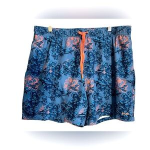 Huk men’s size XL 5.5” inseam swim trunks NWT